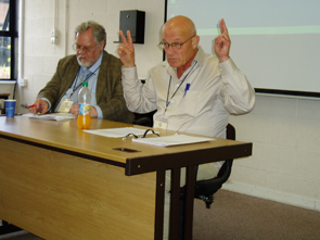 Maynooth workshop – Paul Clough makes a point